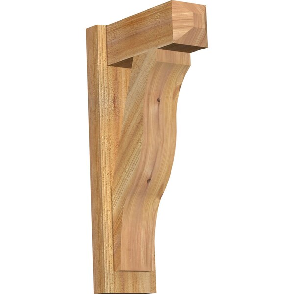 Ekena Millwork Funston Craftsman Rough Sawn Outlooker, Western Red Cedar, 6"W x 14"D x 26"H OUT06X14X26FST04RWR - main